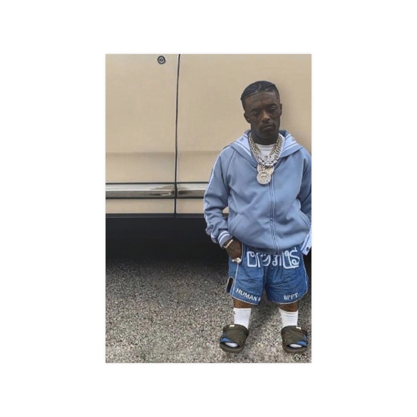 lil Uzi vert lil baby man Meme Poster.