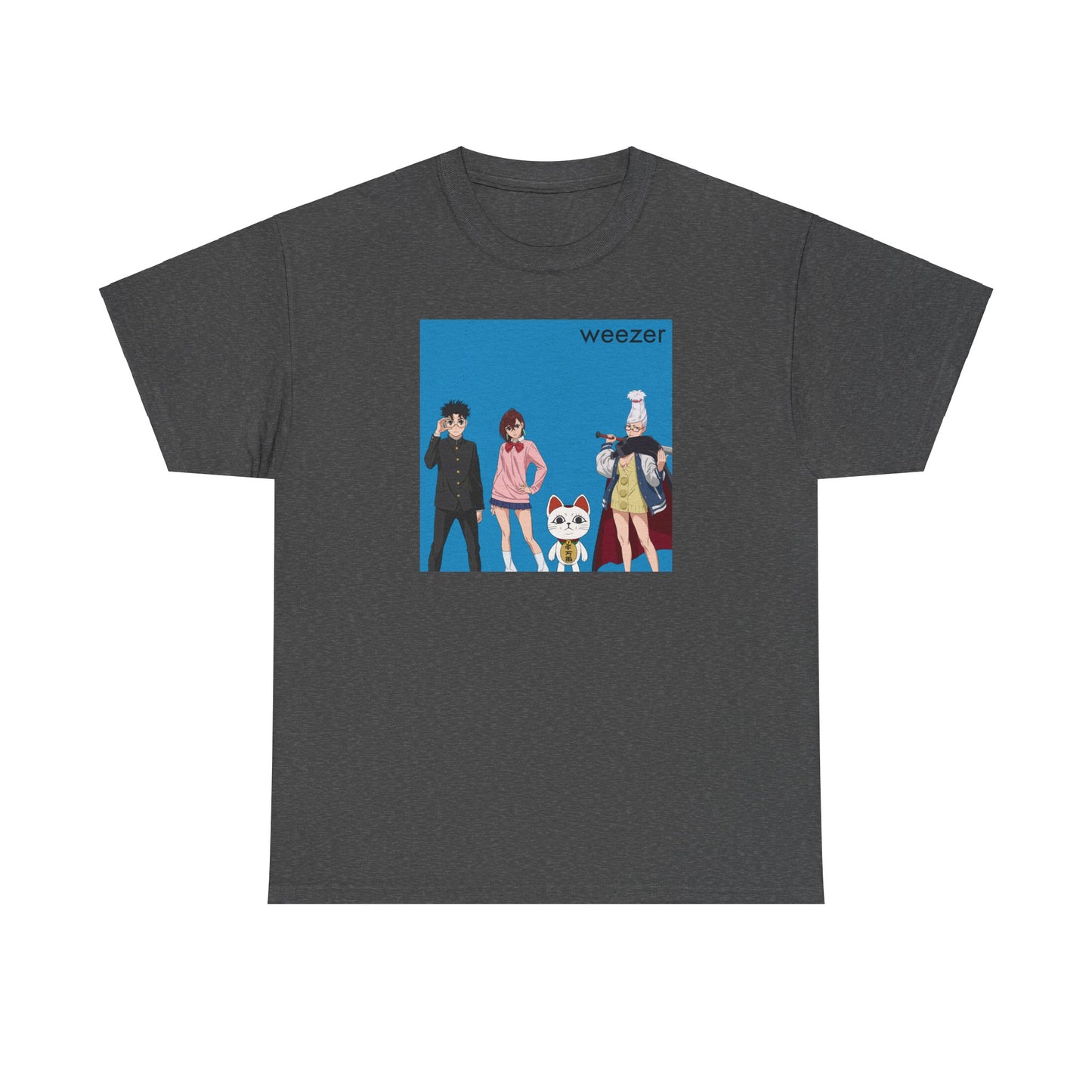 WEEZER X Dandadan Anime Meme Gildan Heavy Cotton Tee