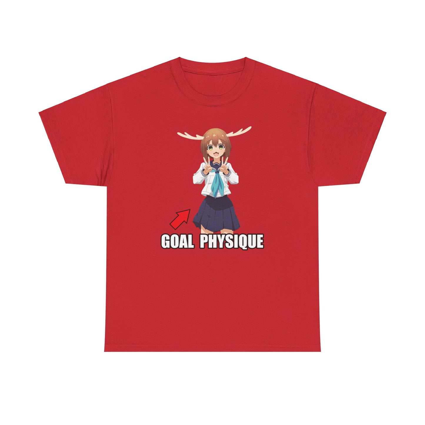 Goal Physique Nokotan Gym Shirt My Deer Friend Nokotan Heavy Cotton Tee