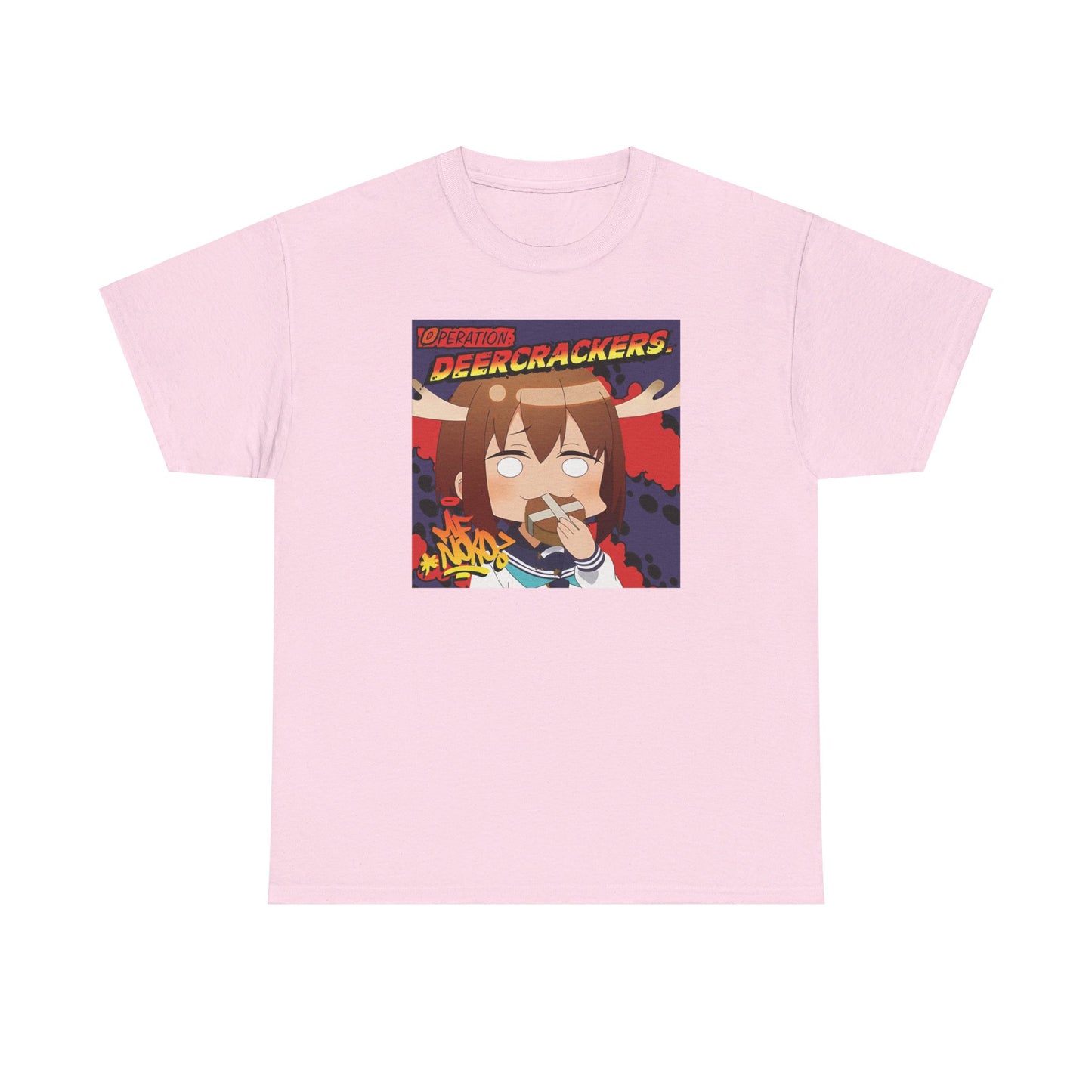 Operation Deercrackers Nokotan X MF Doom Heavy Cotton Tee