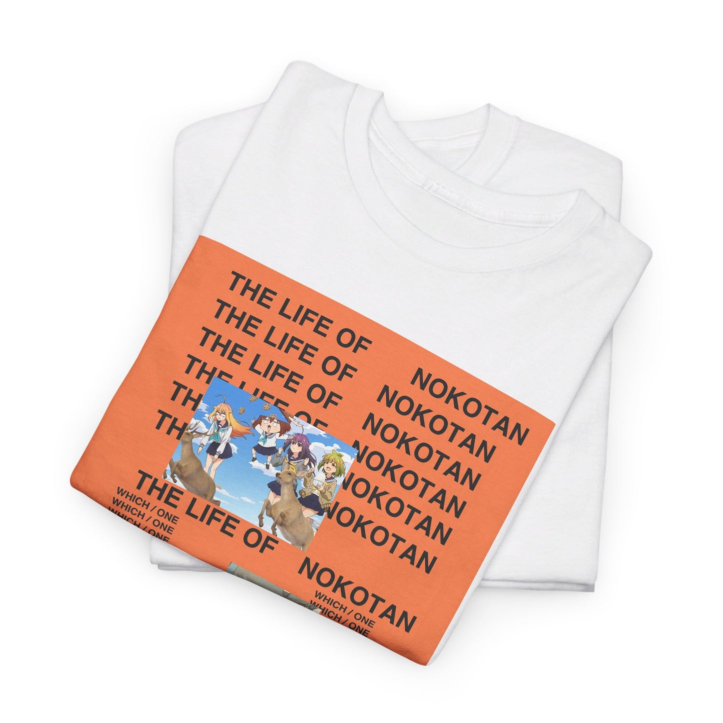 THE LIFE OF NOKOTAN My Deer Friend Nokotan X Kanye West Life of Pablo Heavy Cotton Tee