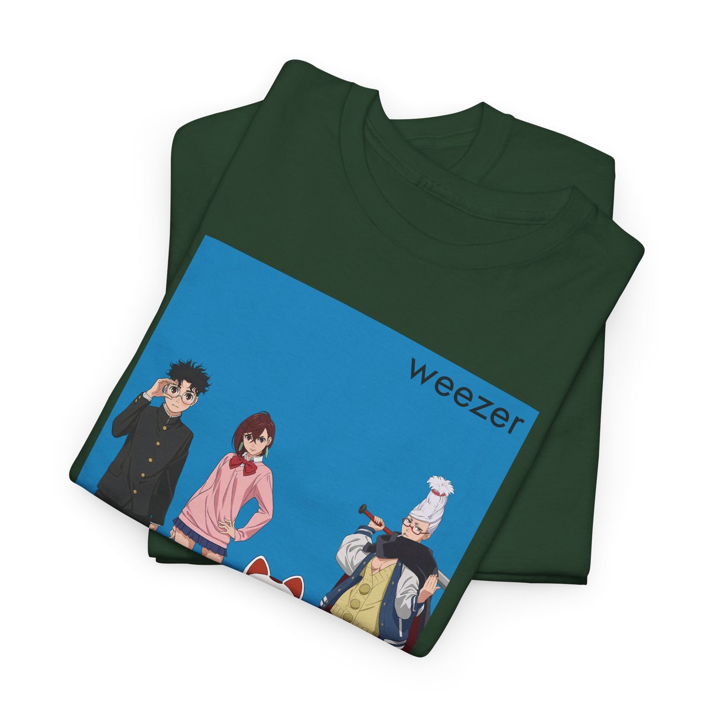 WEEZER X Dandadan Anime Meme Gildan Heavy Cotton Tee