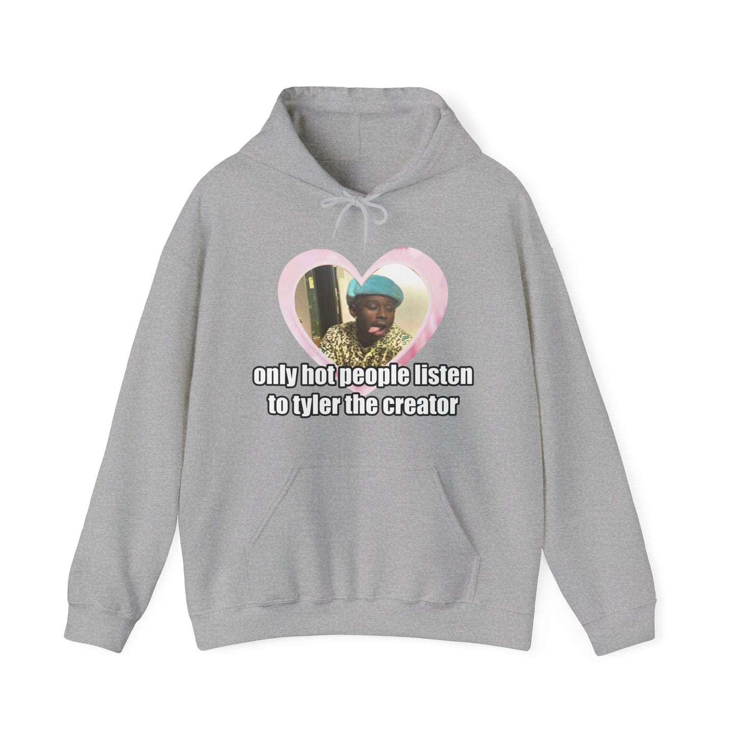 only hot people hot to tyler the creator Hooded Sweatshirt
