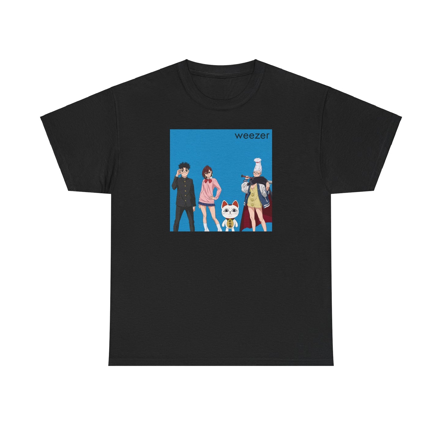 WEEZER X Dandadan Anime Meme Gildan Heavy Cotton Tee