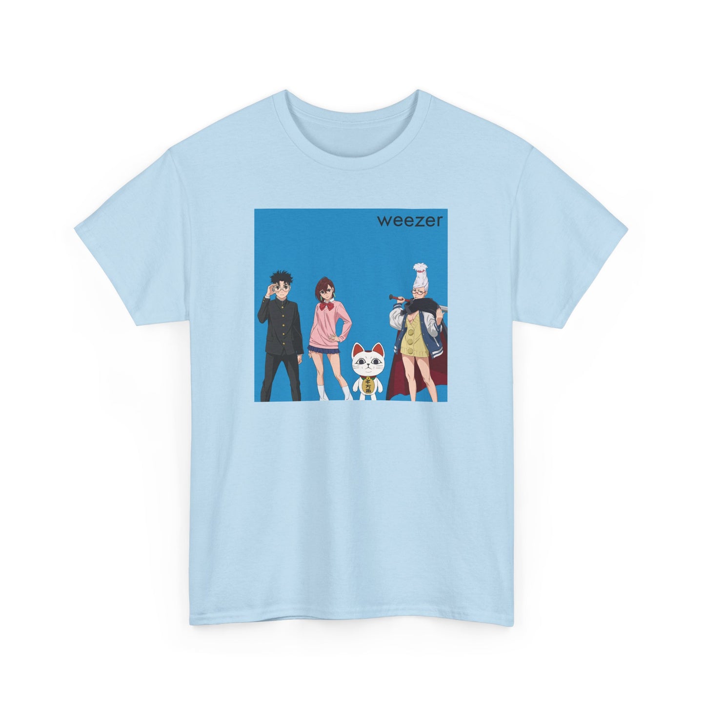 WEEZER X Dandadan Anime Meme Gildan Heavy Cotton Tee