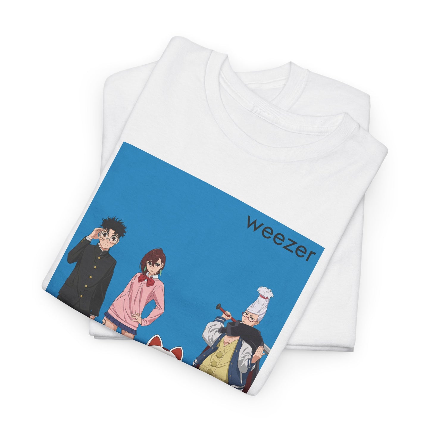 WEEZER X Dandadan Anime Meme Gildan Heavy Cotton Tee