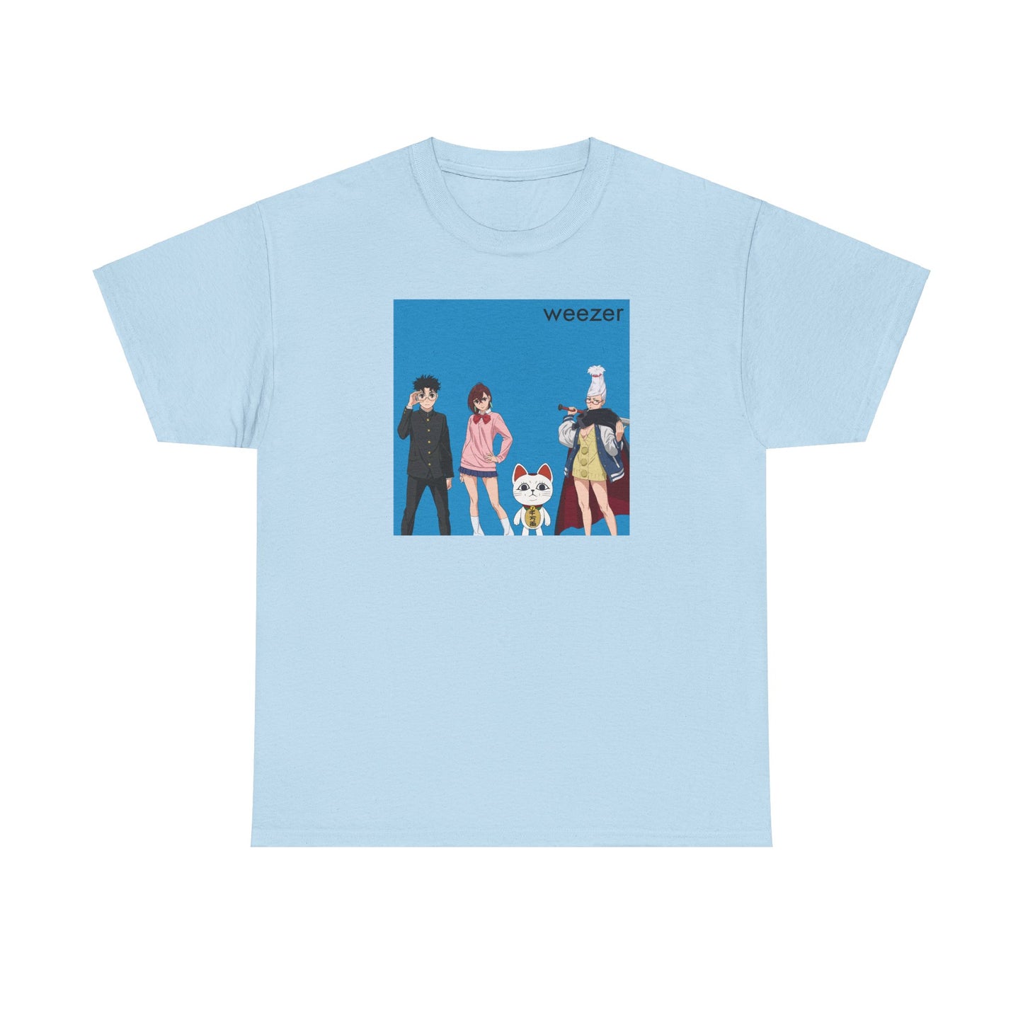 WEEZER X Dandadan Anime Meme Gildan Heavy Cotton Tee