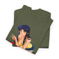 Evangelion Misato Goal Physique Gym Shirt Gildan Heavy Cotton Tee