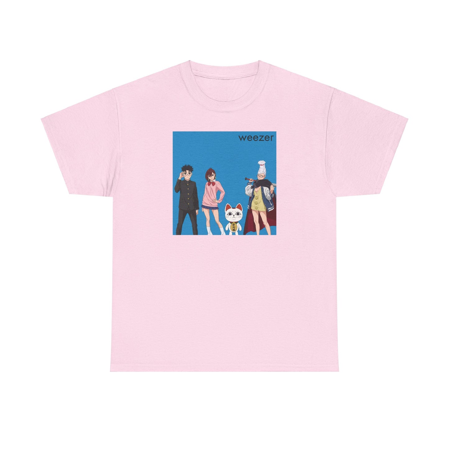 WEEZER X Dandadan Anime Meme Gildan Heavy Cotton Tee