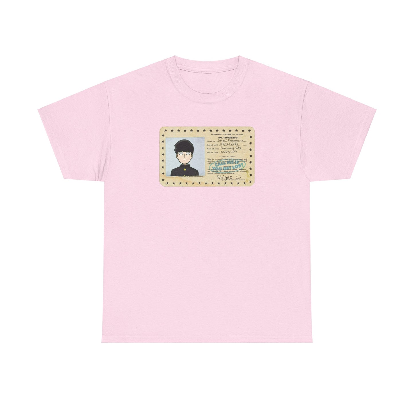 Shigeo Kageyama Mob X Tyler The Creator Mob Psyco 100Gildan Heavy Cotton Tee