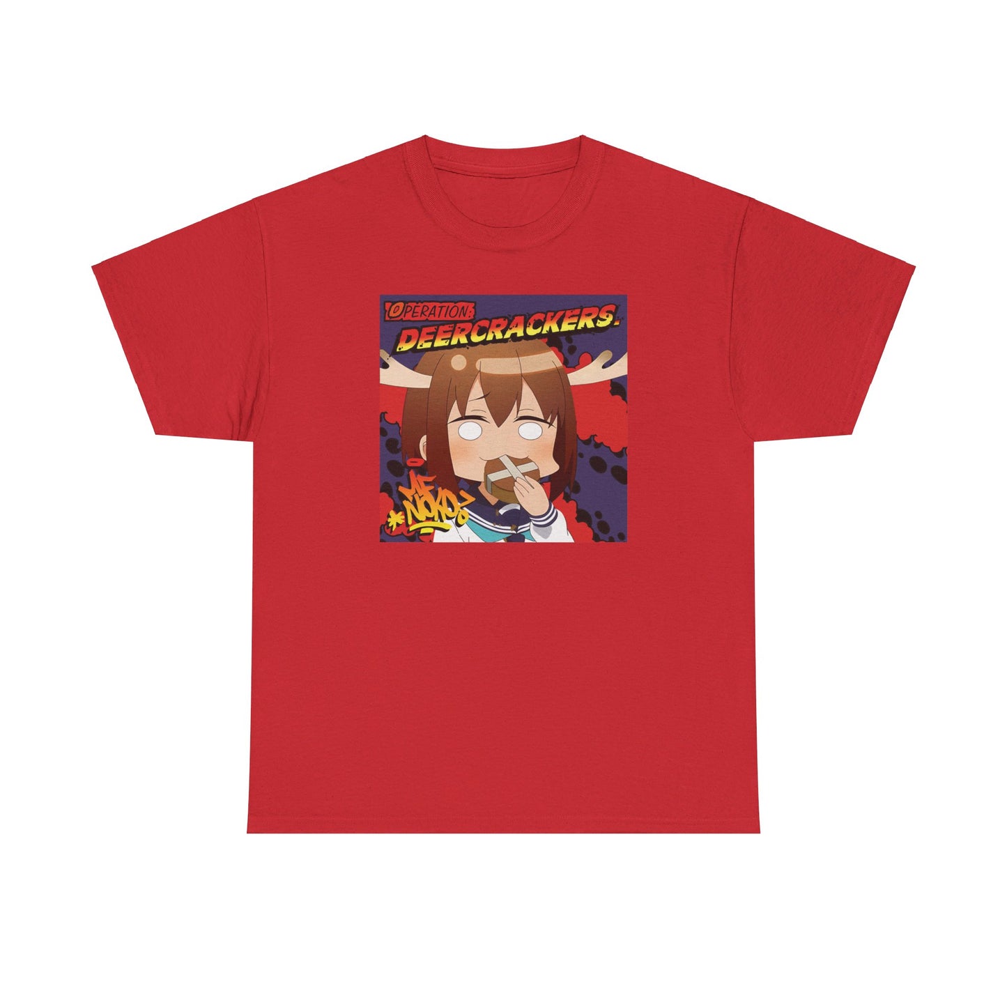 Operation Deercrackers Nokotan X MF Doom Heavy Cotton Tee