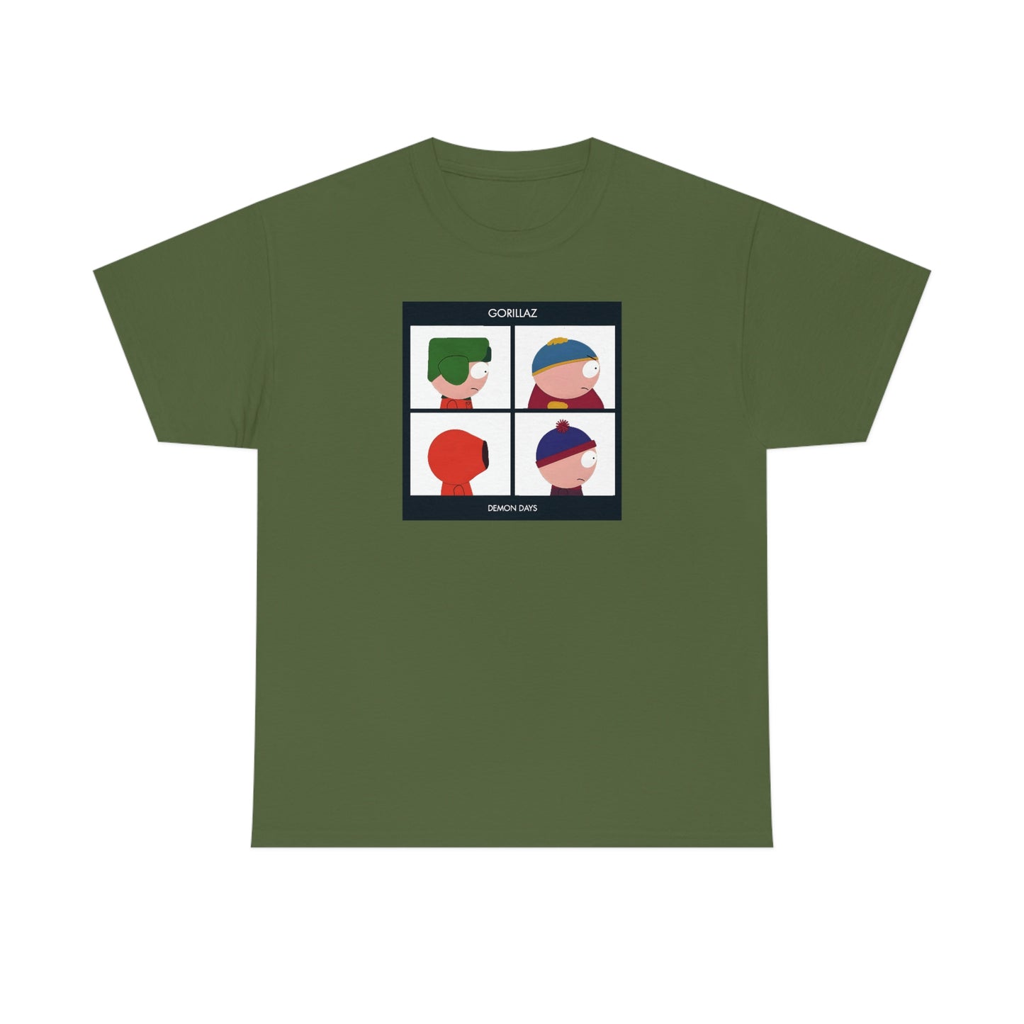 Gorillaz Carmen Days Gildan Heavy Cotton Tee