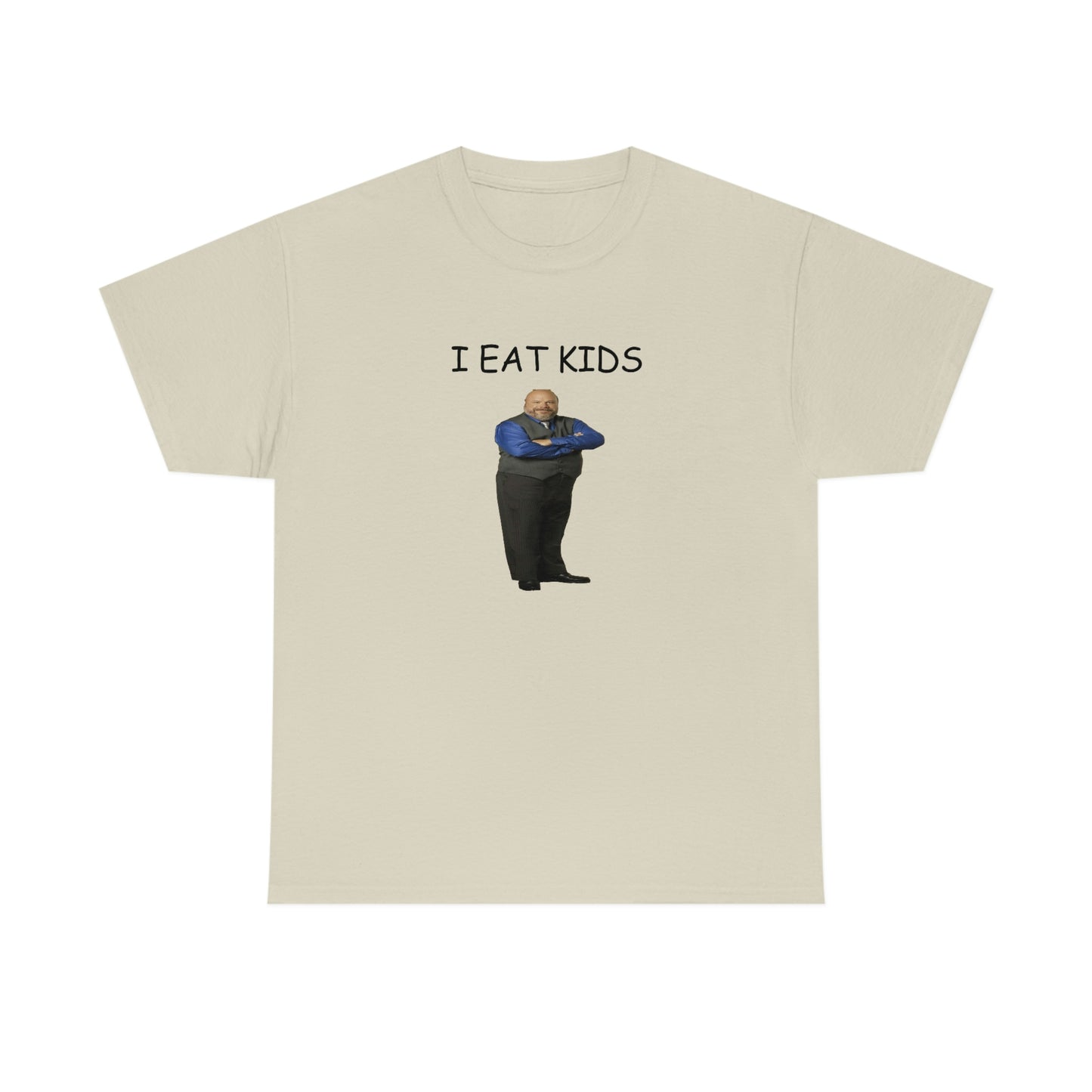 Bertram Eats Kids?!!! Gildan Heavy Cotton Tee